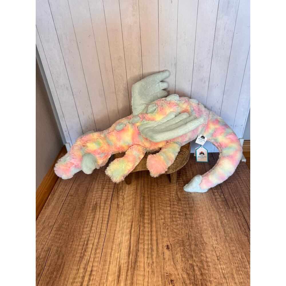 Jellycat Lazulia Dragon Authentic Jellycat NEW! Dragon Plush FAST SHIP
